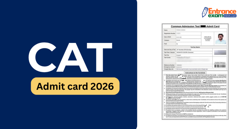 CAT Admit Card