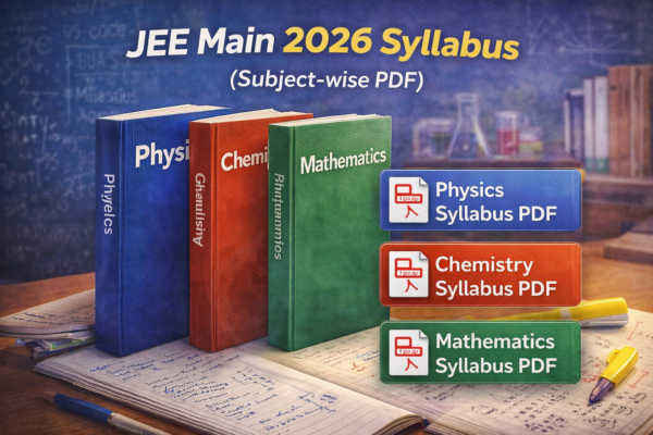 JEE Main 2026 Syllabus