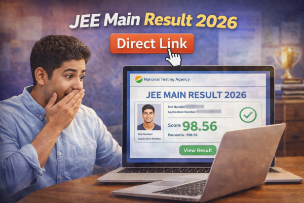 JEE Main Result 2026 Direct Link