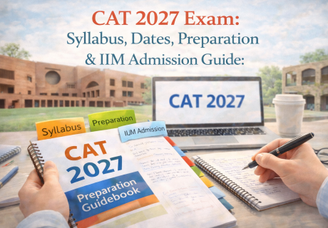CAT 2027 exam preparation scene