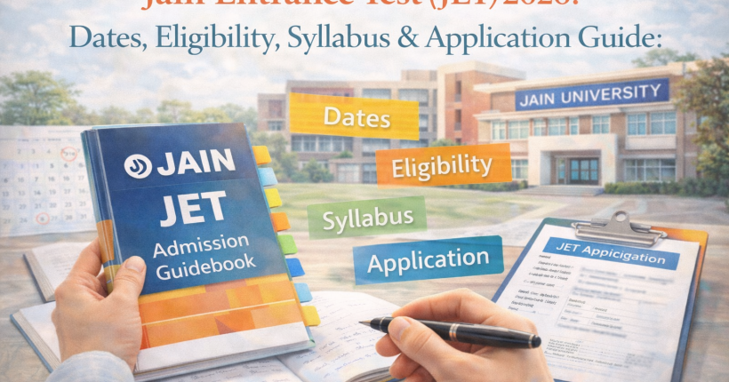 JET 2026 admission details and guide